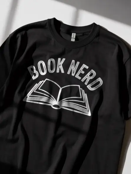 Vintage Book Nerd Shirt for Readers – Funny Literary Graphic Tee - Image 2