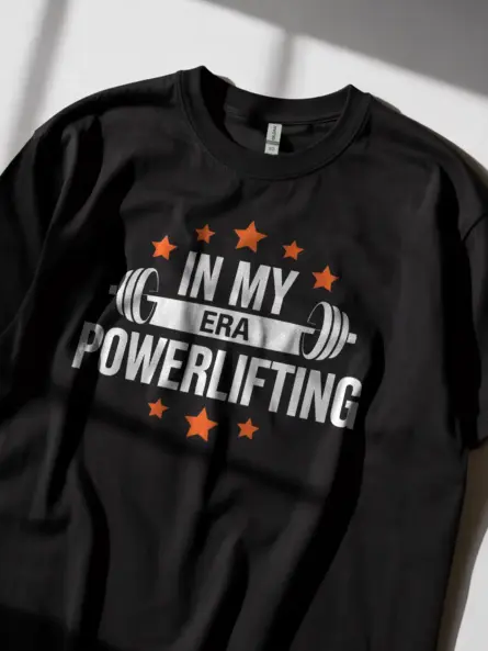 Buy Powerlifting Era T-Shirt – Bold Gym Tee for Strength Athletes - Image 3