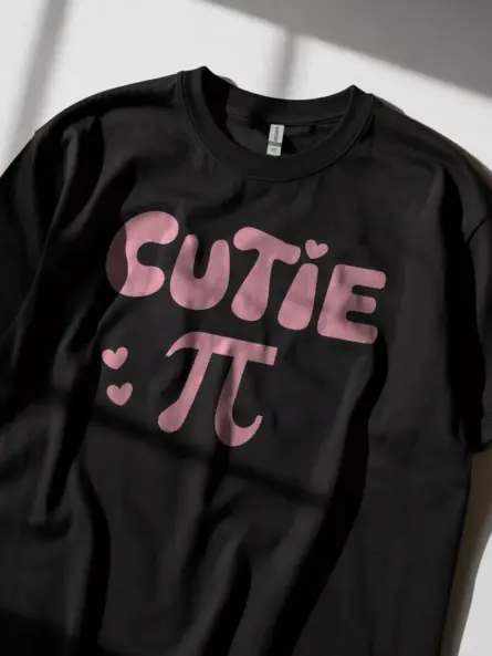 Cutie Pi Shirt – Adorable Math Pun Tee for Pi Day Gifts - Image 2