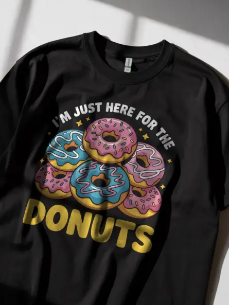 Donut Lover Streetwear T-Shirt - Image 2