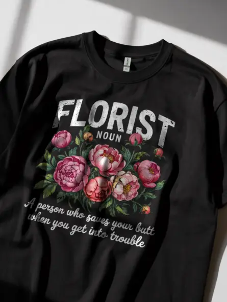 Funny Florist Shirt for Plant Lovers - Image 3