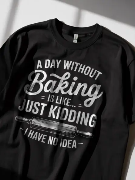 Funny Baking Party T-Shirt for Home Bakers - Image 2