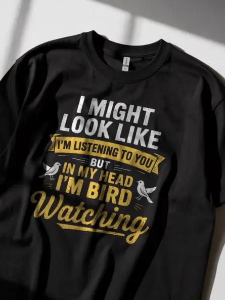 Funny Bird Watching T-Shirt for Introverts - Image 2
