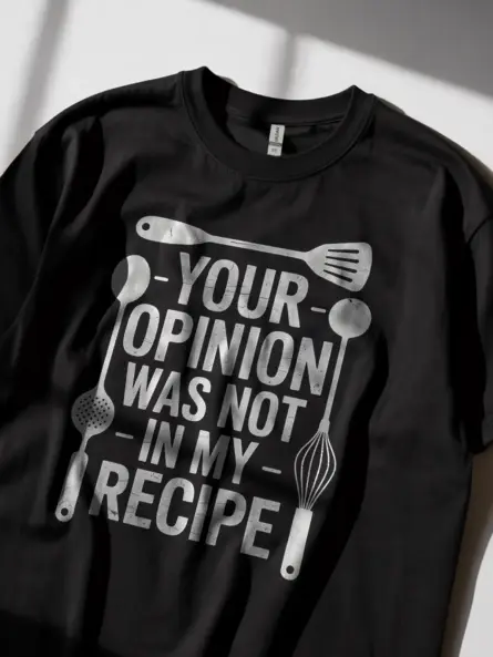 Savage Funny Chef Quote T-Shirt for Cooks - Image 2