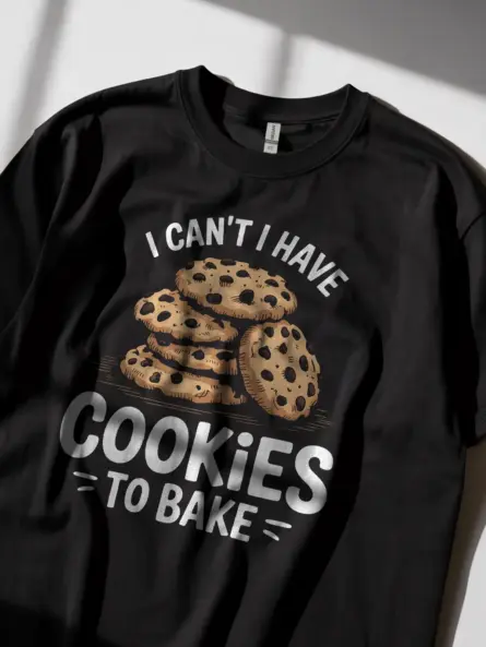 Funny Cookie Baking T-Shirt for Home Bakers - Image 2