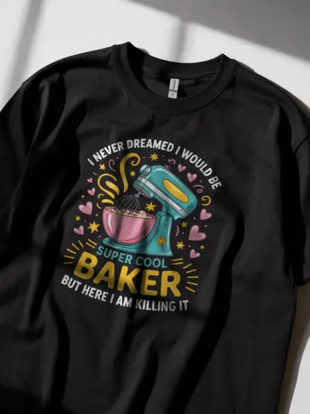 Funny Home Baker T-Shirt for Women Entrepreneurs - Image 2