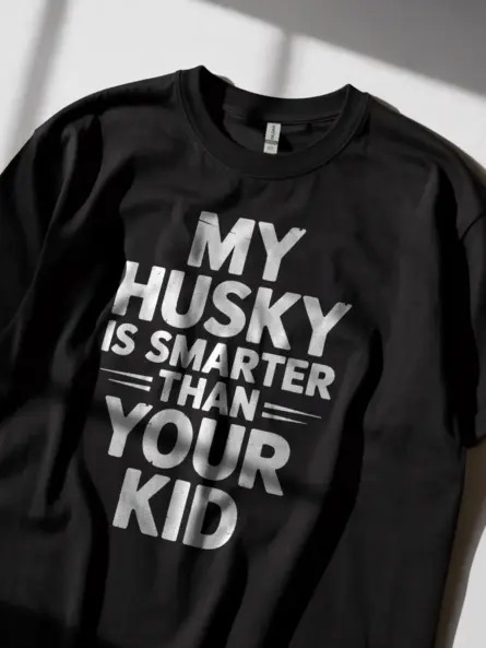 Hilarious Funny Husky T-Shirt – Bold Dog Parent Sarcasm Gift - Image 2