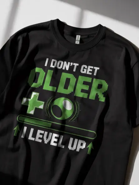 Level Up Birthday Gamer T-Shirt - Image 11