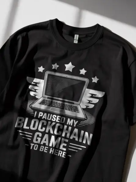 Legendary Blockchain Gamer T-Shirt – Funny Web3 Crypto Tee for Developers - Image 8