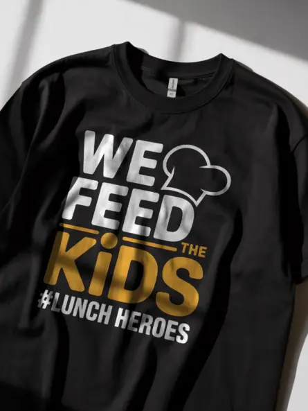 Proud Lunch Hero T-Shirt for Cafeteria Staff - Image 2