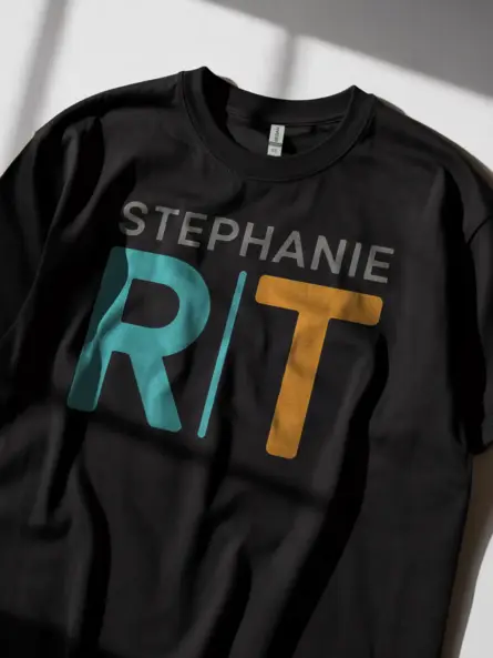 Minimalist Name Logo T-Shirt - Image 2