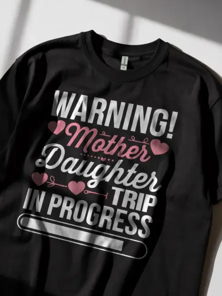 Warning Mother Daughter Trip Shirt – Perfect Tee for Travel & Bonding - Image 11