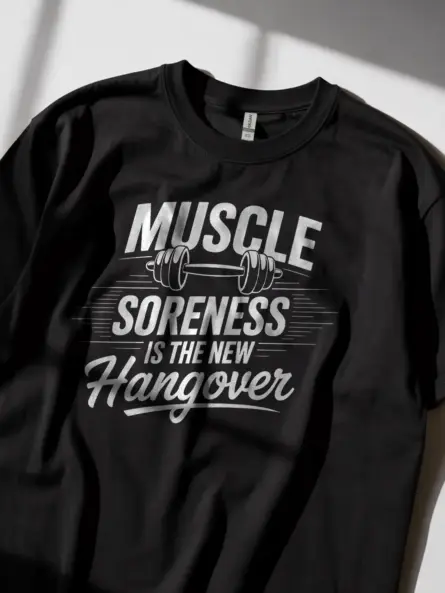 Muscle Soreness Is The New Hangover Gym T-Shirt for Fitness Fans - Image 2