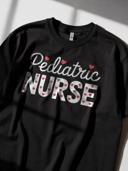 Pediatric Nurse Shirt with Heart Design - Image 8