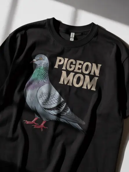 Adorable Pigeon Mom Shirt for Proud Bird Lovers - Image 2