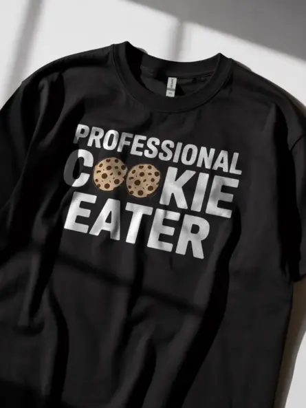 Professional Cookie Eater T-Shirt - Image 2