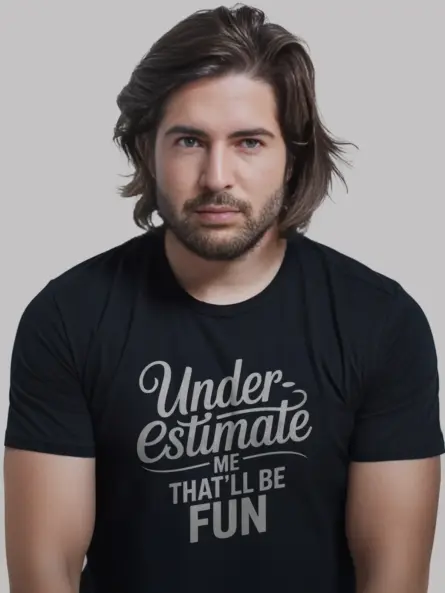 underestimate me that'll be fun shirt motivational clothing