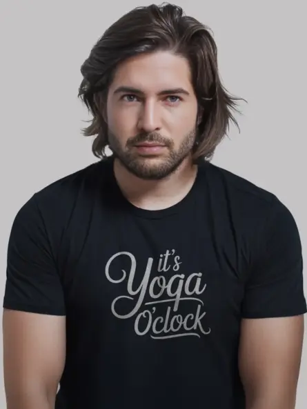It's Yoga O'Clock T-Shirt for Calm Practice - Image 3