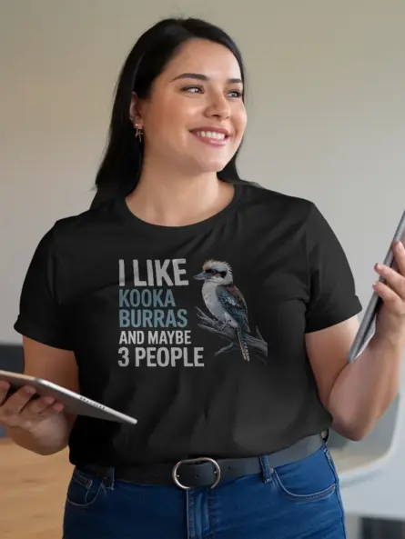 Funny Kookaburra Bird T-Shirt for Birdwatchers and Nature Lovers - Image 9
