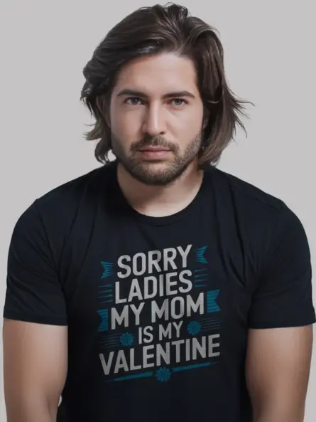 Cute & Funny "My Mom Is My Valentine" Shirt – Perfect School Party Tee - Image 6