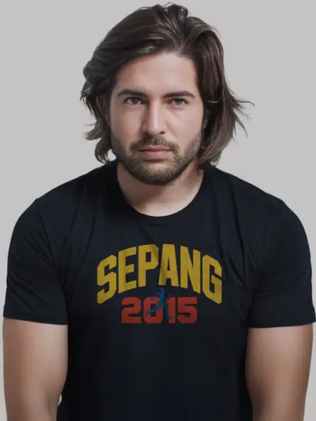 Running Event T Shirt – Bold Sepang 2015 Souvenir Tee - Image 3