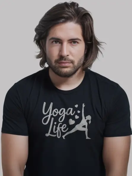 Empowering Yoga Life T-Shirt for Women Yogis - Image 3