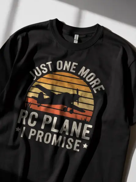 Epic RC Plane T-Shirt for Hobbyists & Vintage Flight Fans - Image 5
