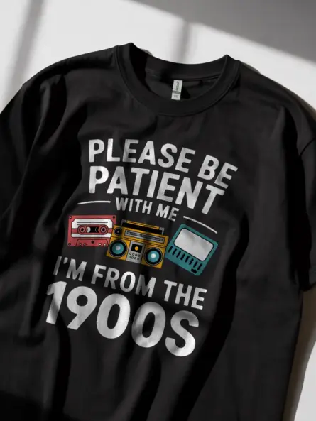 Retro Nostalgia T-Shirt – 90s Tech Throwback for Gen X and Millennials - Image 8