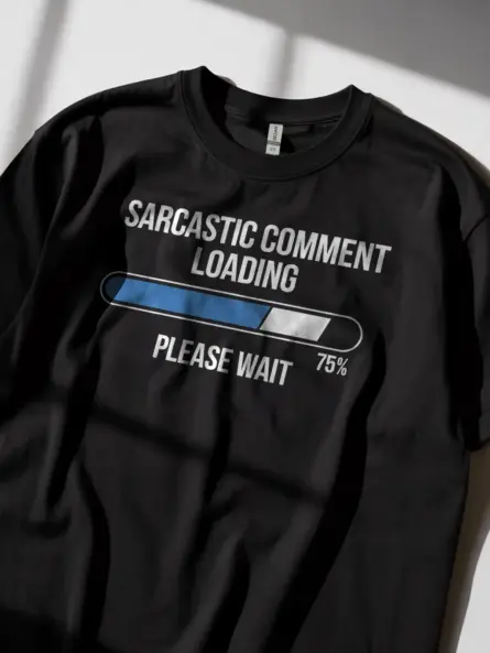 Sarcastic Comment Shirt – Hilarious Tech Meme Tee for Programmers & Gamers - Image 2