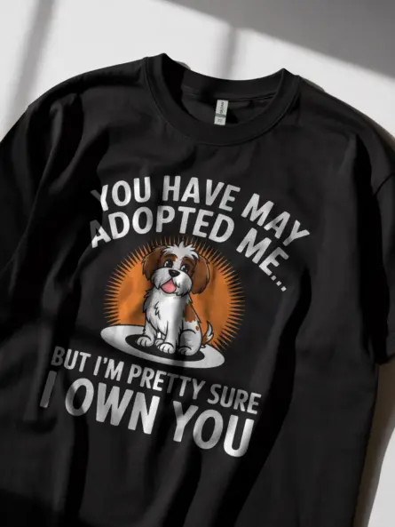 Funny Shih Tzu Rescue T-Shirt for Dog Adoption Lovers - Image 11