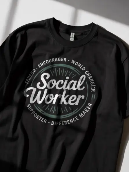 Social Worker Appreciation T-Shirt – World Changer Design - Image 11