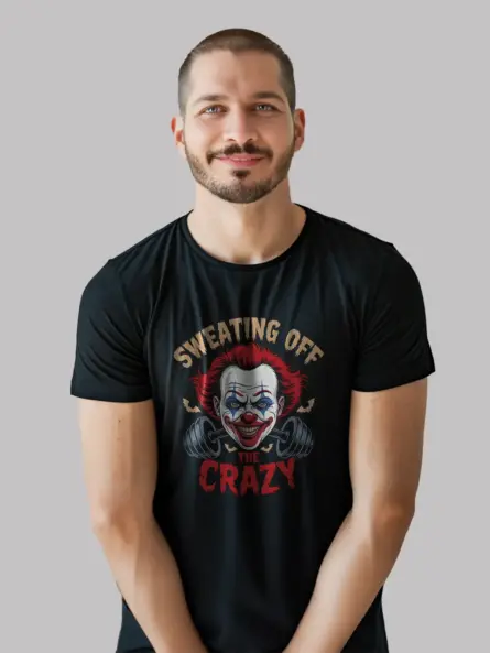 Funny Horror Gym T-Shirt for Halloween Workouts - Image 2