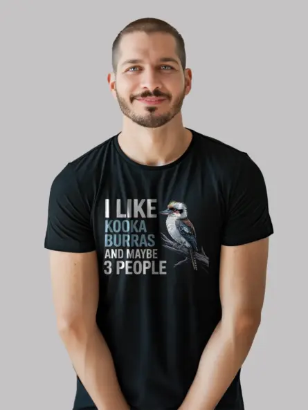 Funny Kookaburra Bird T-Shirt for Birdwatchers and Nature Lovers - Image 8