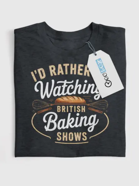 British Baking Show T-Shirt for Fans - Image 4