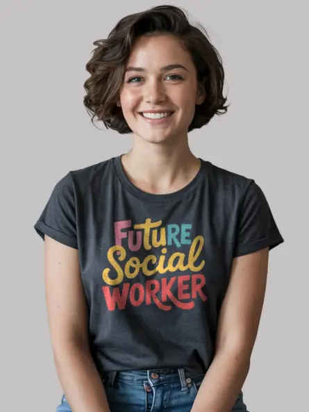 Future Social Worker T-Shirt for Students & Interns - Image 6