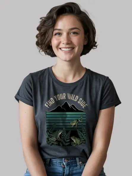 Retro Frog Adventure T-Shirt - Image 6
