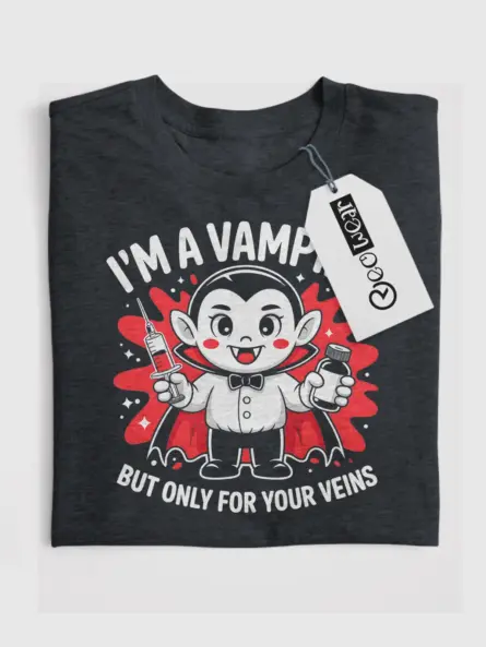 dark-heather-front-im-a-vampire-vampire-phlebotomist-t-shirt