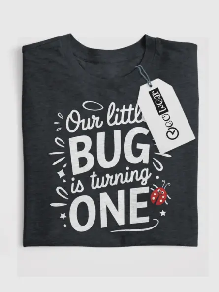 first birthday bug shirt