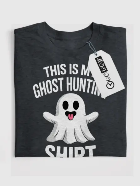Cute Ghost Hunting Shirt – Funny Halloween Tee for Paranormal Fans - Image 4