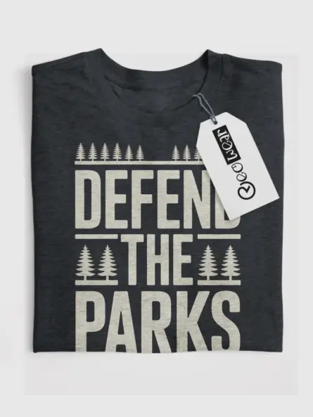 Defend the Parks Shirt – Bold Eco Activist Tee for Nature Lovers - Image 4