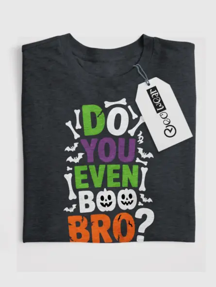 Epic Do You Even Boo Bro Shirt – Funny Halloween Gym Tee - Image 4