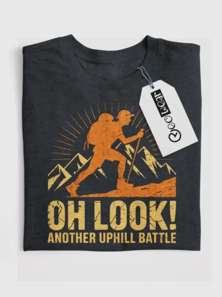 Funny Hiking Struggle Shirt – Bold Trail Adversity Tee - Image 4