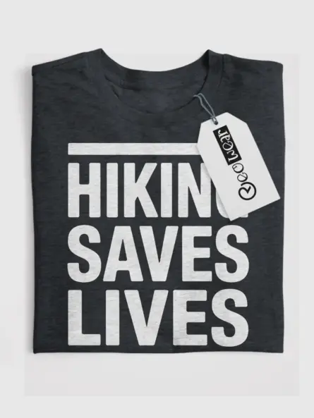 Bold Hiking Therapy Shirt for Mental Wellness & Nature Lovers - Image 4