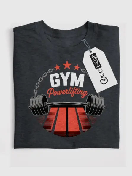 Powerlifting T Shirt – Retro Gym Strength Tee for Hardcore Lifters - Image 4