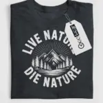 retro mountain nature t-shirt