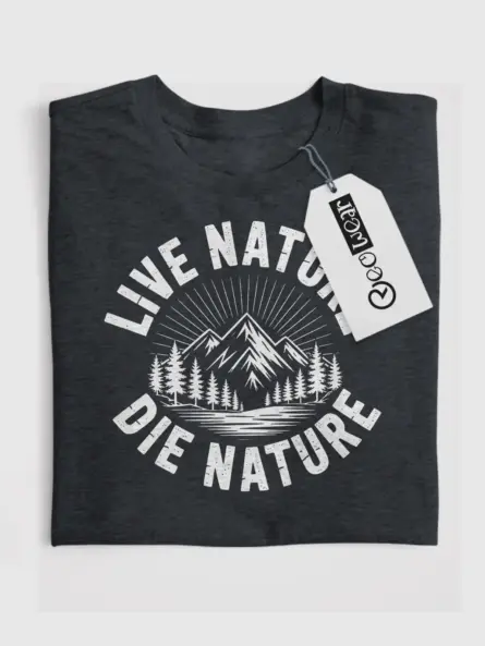 retro mountain nature t-shirt