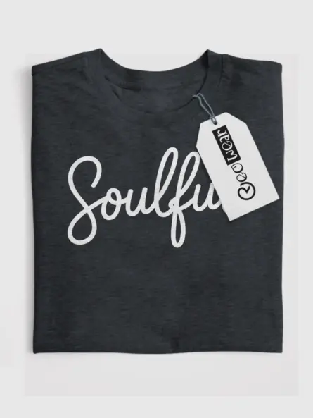 Soulful Spiritual T-Shirt – Minimalist Handwritten Affirmation Tee - Image 4