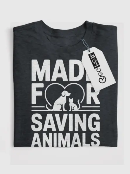 Animal Shelter Volunteer Shirt – Made for Saving Animals Tee - Image 4