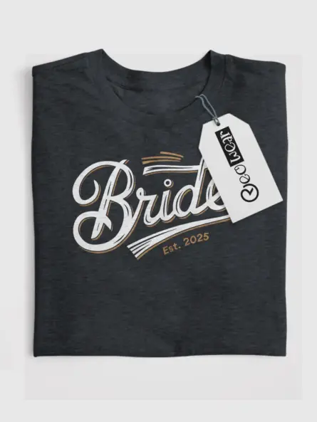 bride est 2025 shirt