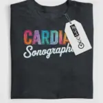 cardiac sonographer t-shirt